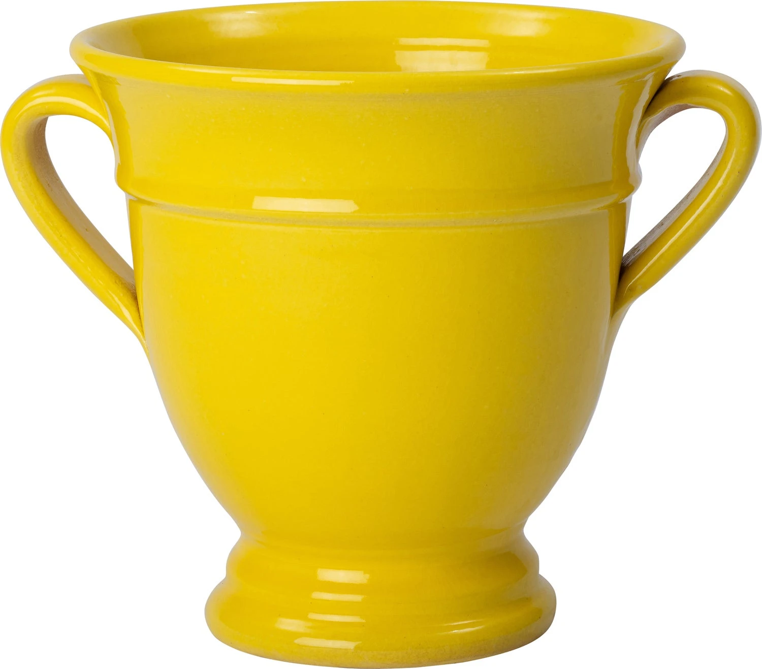 Intratuin Bloempot Zya Geel D 24 H 24 Cm 1 Intratuin Bloempot Zya Geel D 24 H 24 Cm