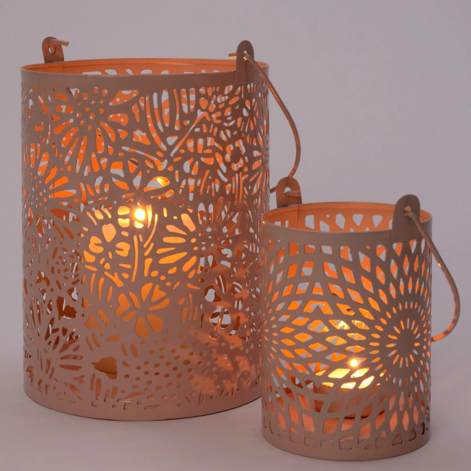 Intratuin Windlicht Mea Roze D 14 H 18 Cm 2 Intratuin Windlicht Mea Roze D 14 H 18 Cm - Afbeelding 2