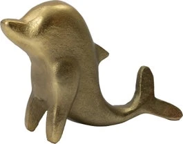 Intratuin Beeld Dolfijn Goud 20 X 6 X 11 Cm