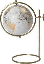 Intratuin Wereldbol Alyt Crème 26 X 16 X 14 Cm