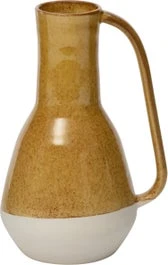 Intratuin Kruik Saga Geel / Wit D 13 H 24