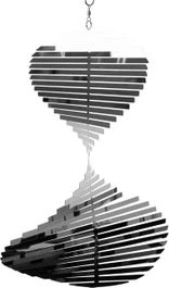 Intratuin Windspinner Ventus Zilver 24 X 30 Cm 1 Intratuin Windspinner Ventus Zilver 24 X 30 Cm