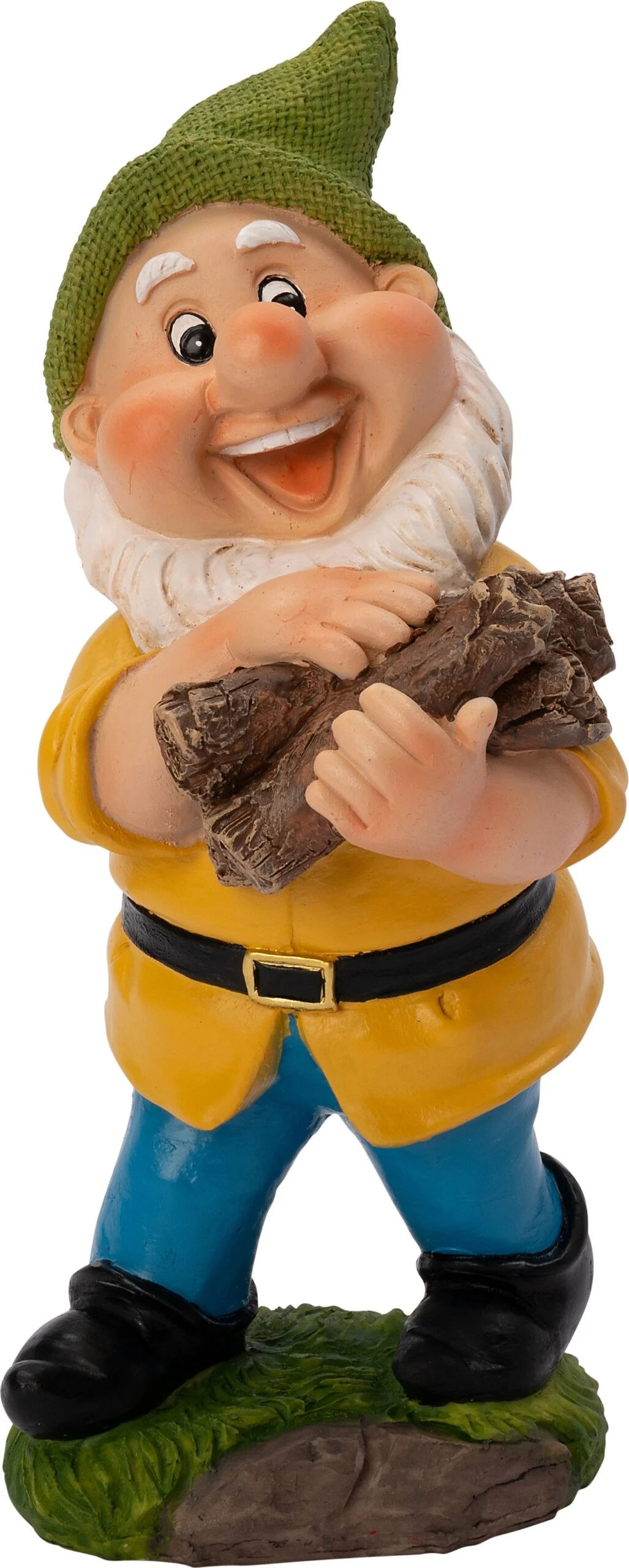 Intratuin Tuinkabouter Ricky Met Hout Geel / Blauw 15,5 X 13 X 30 Cm 1 Intratuin Tuinkabouter Ricky Met Hout Geel / Blauw 15,5 X 13 X 30 Cm