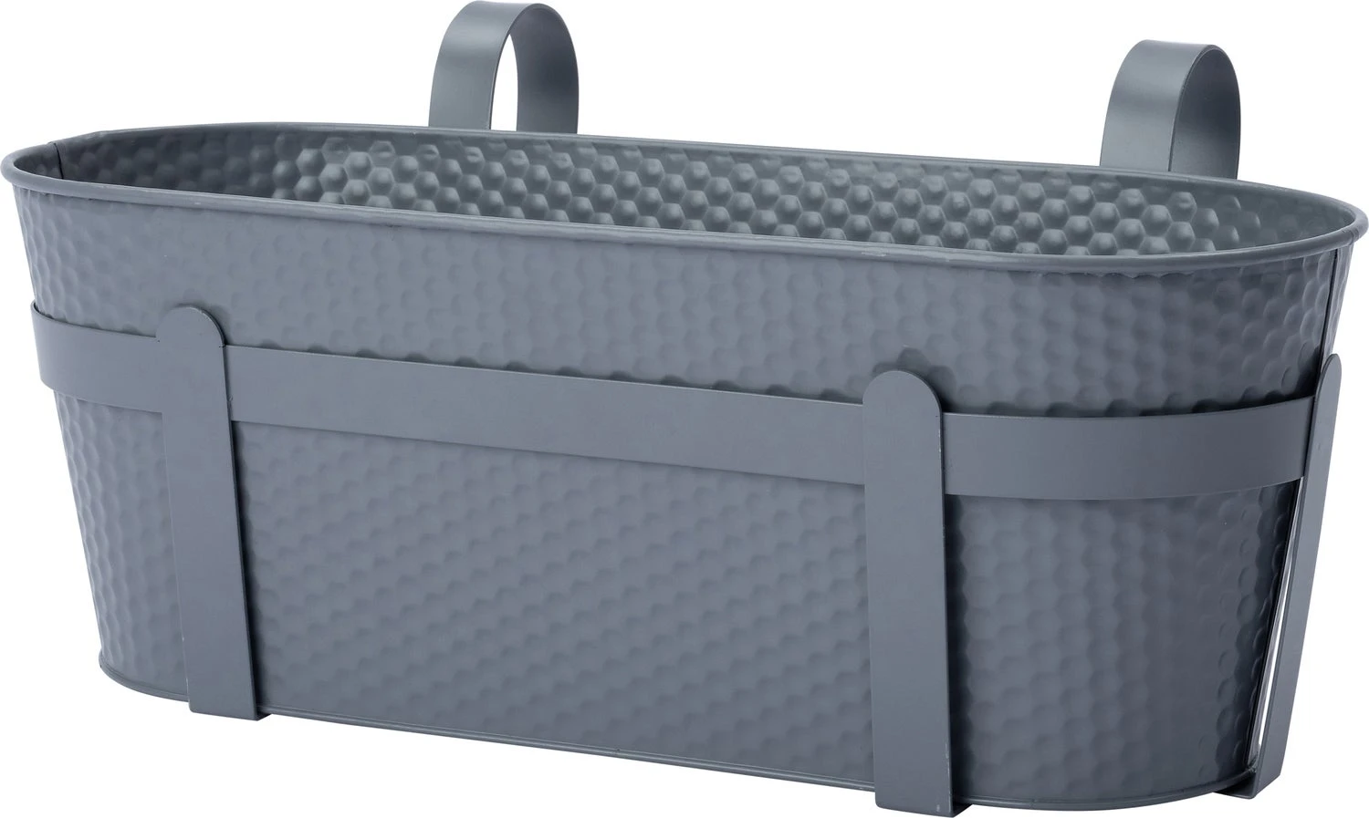 Intratuin Balkonbak Semi Grijs 37 X 26 X 21 Cm 1 Intratuin Balkonbak Semi Grijs 37 X 26 X 21 Cm