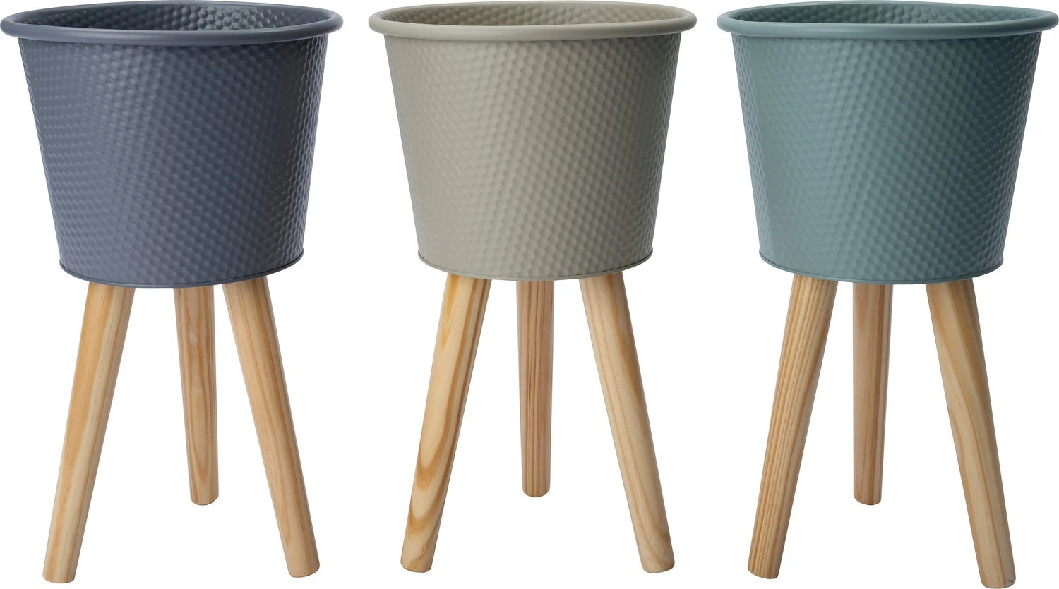 Intratuin Bloempot Op Poten Semi Groen D 25 H 42,5 Cm 2 Intratuin Bloempot Op Poten Semi Groen D 25 H 42,5 Cm - Afbeelding 2