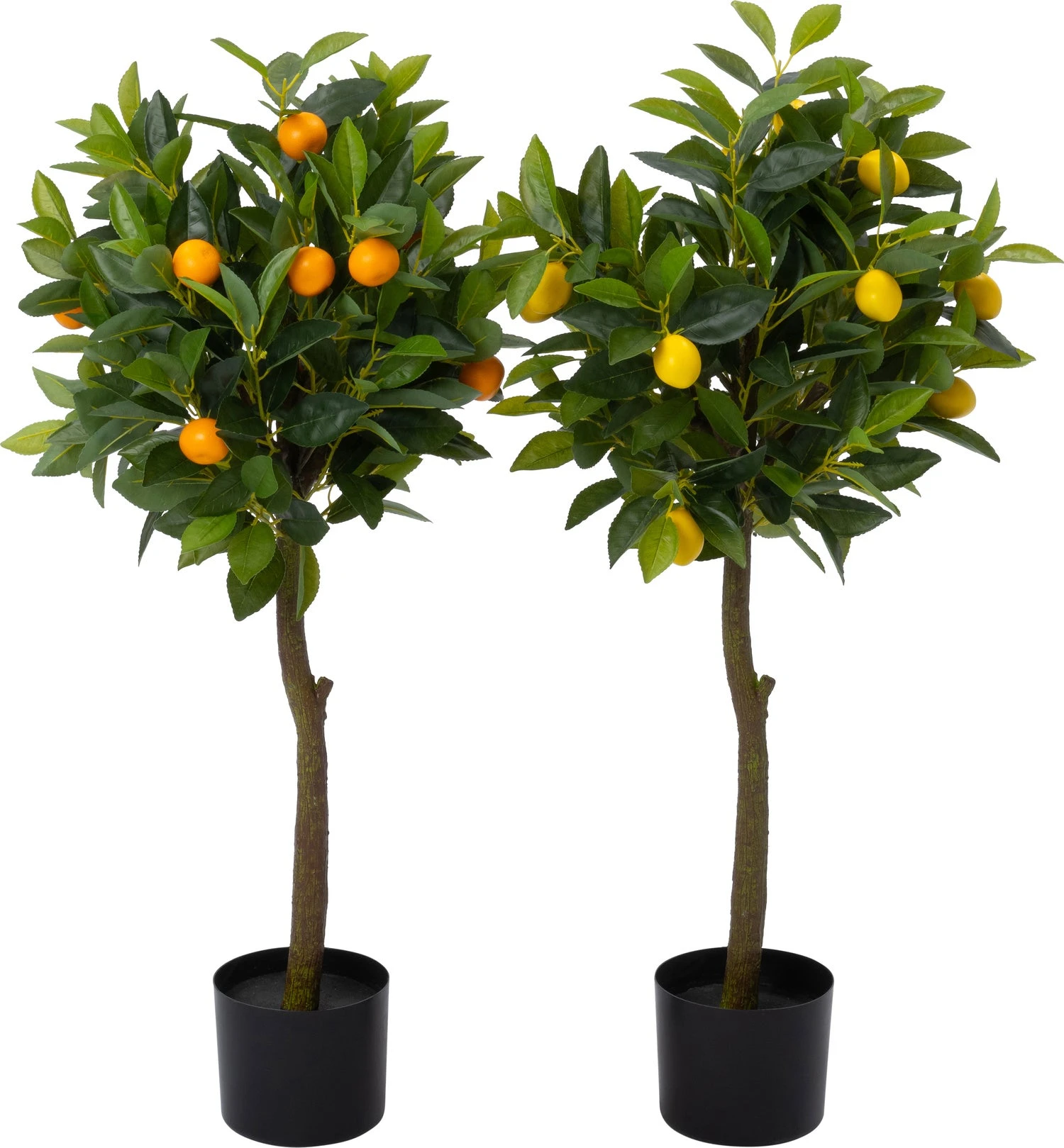 Intratuin Kunstplant Sinasappelboom 40 X 40 X 88 Cm 3 Intratuin Kunstplant Sinasappelboom 40 X 40 X 88 Cm - Afbeelding 3