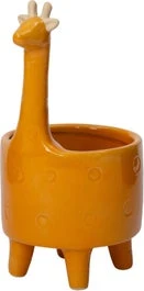 Intratuin Bloempot Giraffe Geel 11,8 X 11 X 21,8 Cm 1 Intratuin Bloempot Giraffe Geel 11,8 X 11 X 21,8 Cm