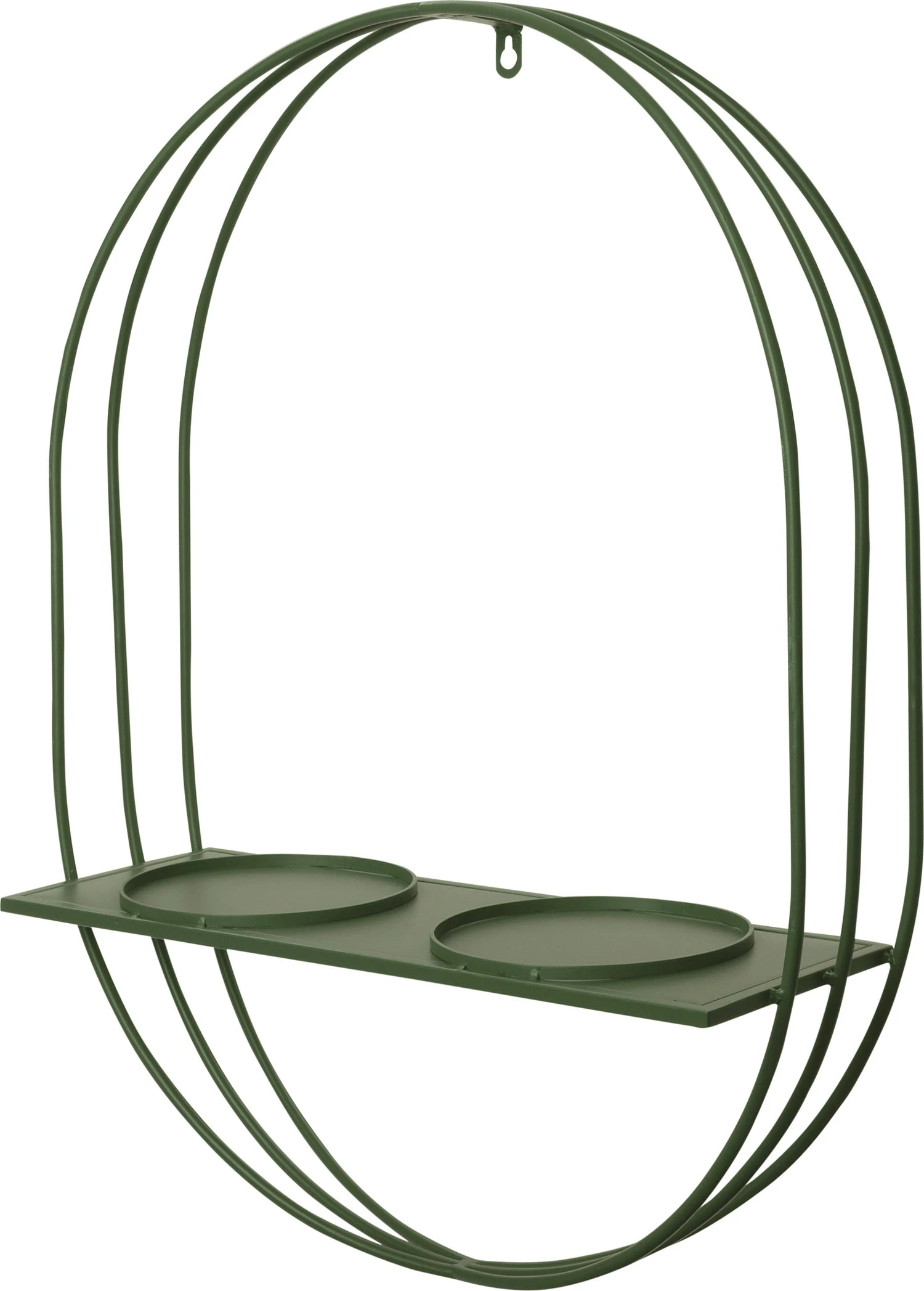 Intratuin Tuinwandrek Met Potten Vila Groen 46,5 X 15 X 61 Cm 2 Intratuin Tuinwandrek Met Potten Vila Groen 46,5 X 15 X 61 Cm - Afbeelding 2