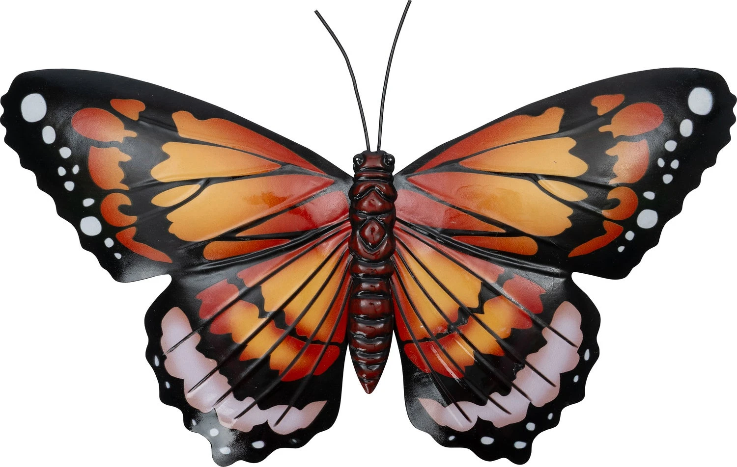 Intratuin Tuin Wanddecoratie Vlinder Oranje 25 X 45 X 1,5 Cm 1 Intratuin Tuin Wanddecoratie Vlinder Oranje 25 X 45 X 1,5 Cm