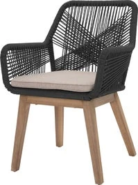 Intratuin Eettafelstoel Wout Antraciet