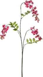 Intratuin Kunstbloem Blauwe Regen Rood 80 Cm