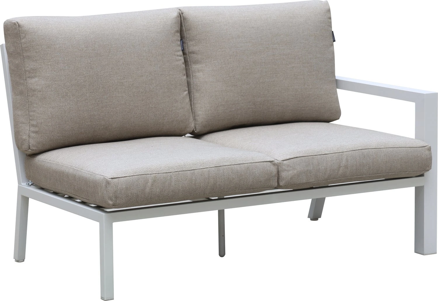 Intratuin 2-zits Loungebank Links Milo Wit 1 Intratuin 2-zits Loungebank Links Milo Wit