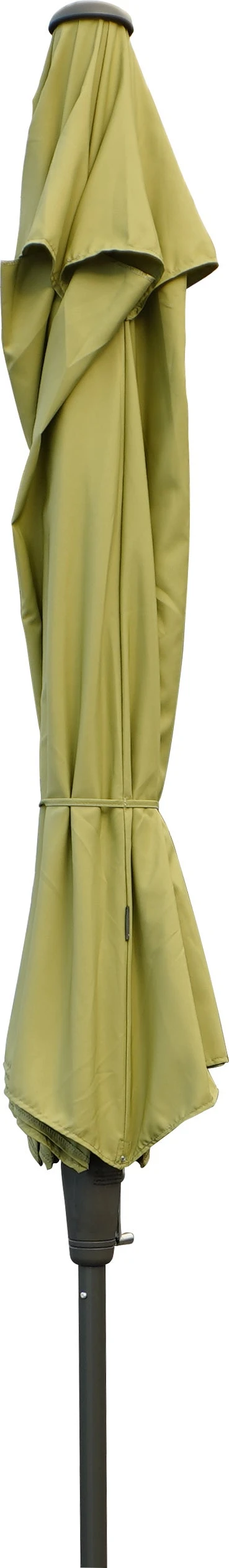 Intratuin Parasol Trinidad Olijfgroen 80+UV D 300 Cm 2 Intratuin Parasol Trinidad Olijfgroen 80+UV D 300 Cm - Afbeelding 2