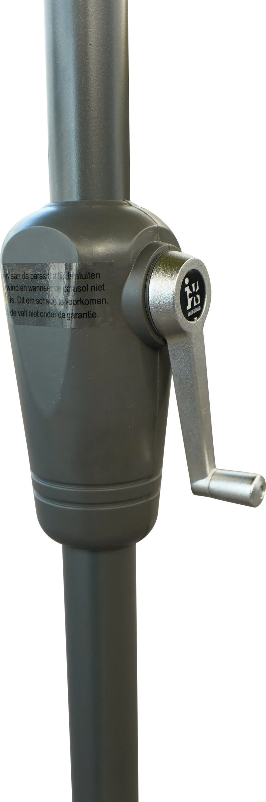 Intratuin Parasol Trinidad Olijfgroen 80+UV D 300 Cm 6 Intratuin Parasol Trinidad Olijfgroen 80+UV D 300 Cm - Afbeelding 6