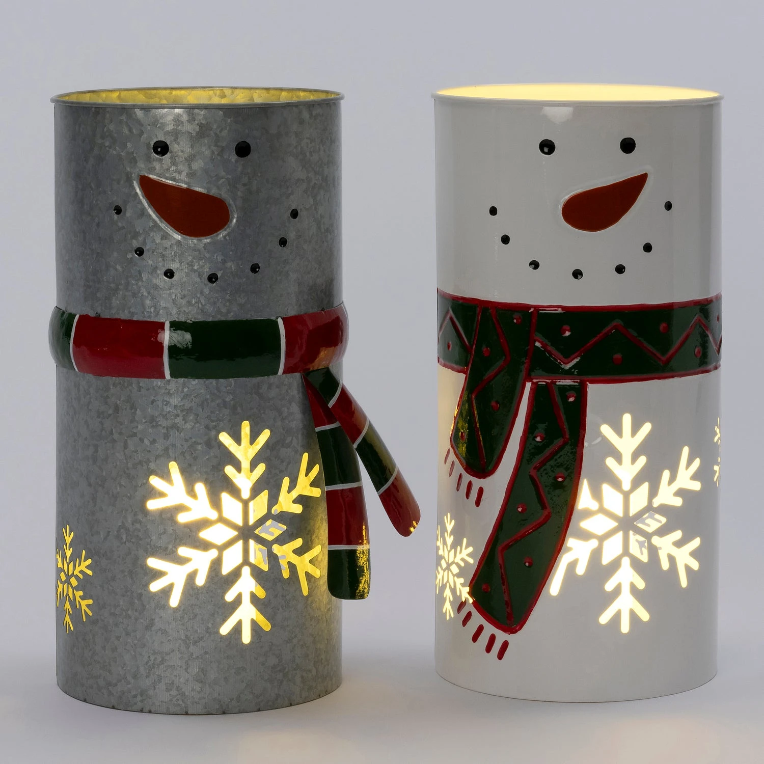 Intratuin Lantaarn Sneeuwpop Wit / Groen / Rood 18,5 X 18,5 X 38,5 Cm 2 Intratuin Lantaarn Sneeuwpop Wit / Groen / Rood 18,5 X 18,5 X 38,5 Cm - Afbeelding 2