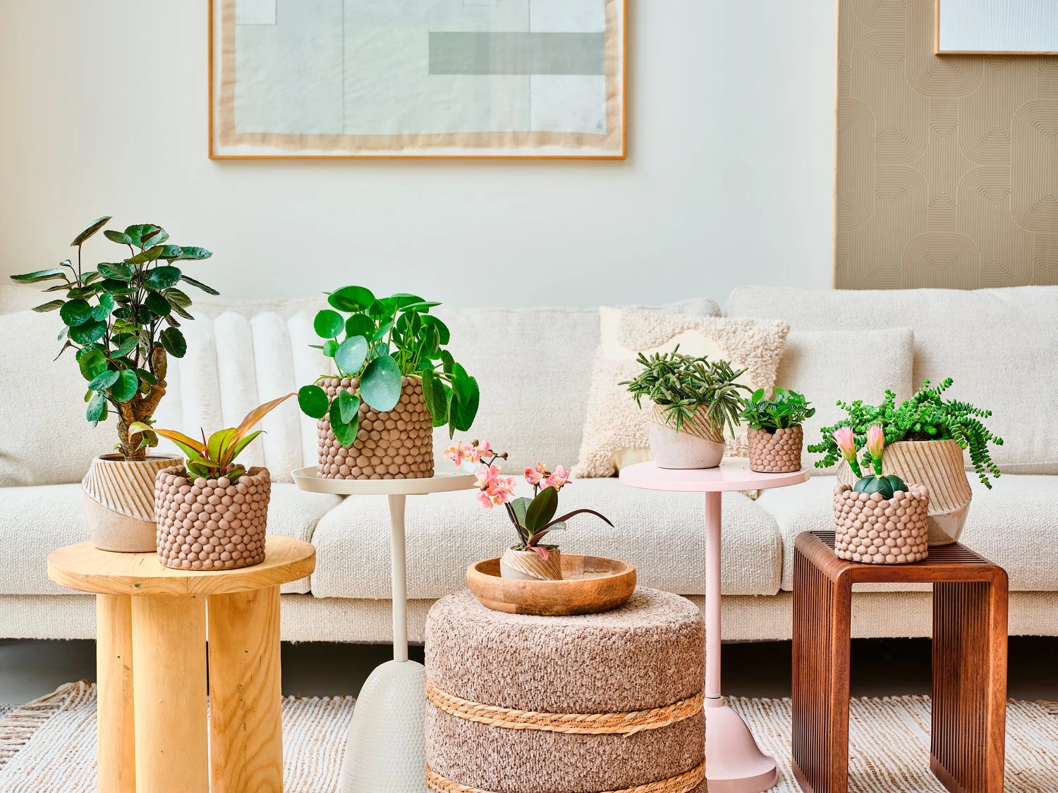 Intratuin Bloempot Vivi Roze D 13 H 10,5 Cm 2 Intratuin Bloempot Vivi Roze D 13 H 10,5 Cm - Afbeelding 2