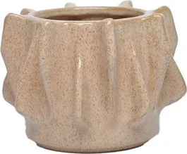Intratuin Bloempot Adan Beige D 18 H 12,5 Cm