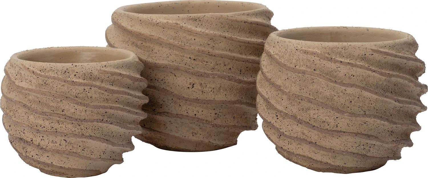 Intratuin Bloempot Layan Taupe D 13 H 10 Cm 2 Intratuin Bloempot Layan Taupe D 13 H 10 Cm - Afbeelding 2