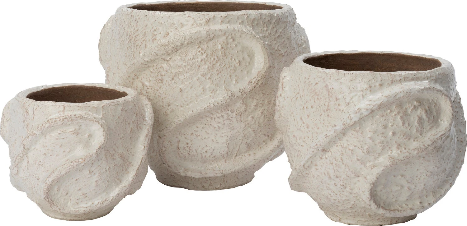 Intratuin Bloempot Leni Wit D 14 H 11,5 Cm 2 Intratuin Bloempot Leni Wit D 14 H 11,5 Cm - Afbeelding 2