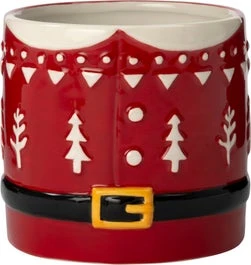 Intratuin Bloempot Santa Rood D 11 H 10 Cm 1 Intratuin Bloempot Santa Rood D 11 H 10 Cm