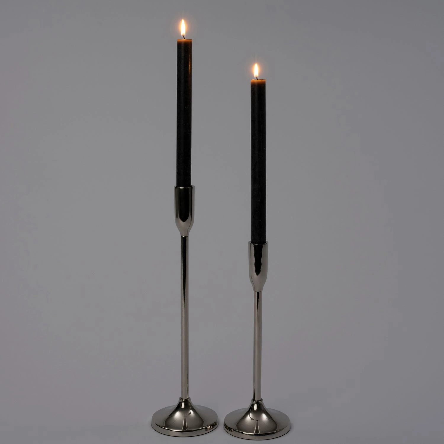 Intratuin Kandelaar Sylvi Zilver D 10 H 38 Cm 2 Intratuin Kandelaar Sylvi Zilver D 10 H 38 Cm - Afbeelding 2