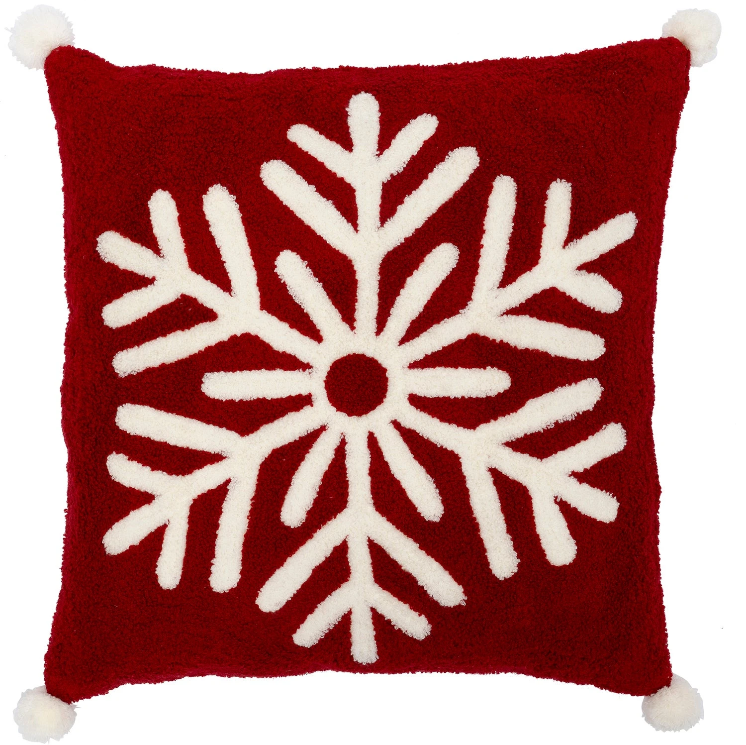Intratuin Kerstkussen Sneeuwvlok Rood 45 X 45 X 1 Cm 1 Intratuin Kerstkussen Sneeuwvlok Rood 45 X 45 X 1 Cm
