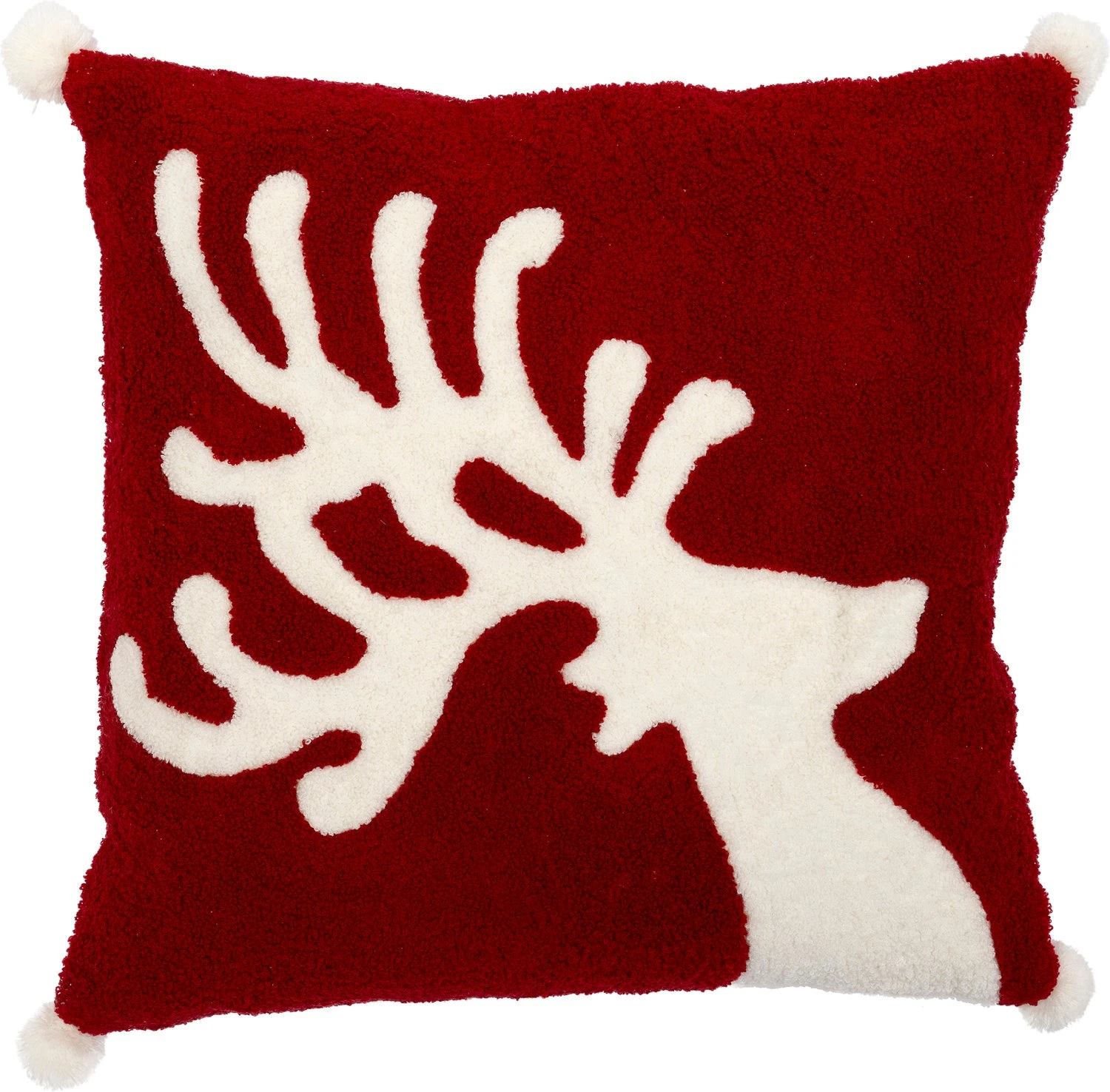 Intratuin Kerstkussen Rendier Rood 45 X 45 X 1 Cm 1 Intratuin Kerstkussen Rendier Rood 45 X 45 X 1 Cm