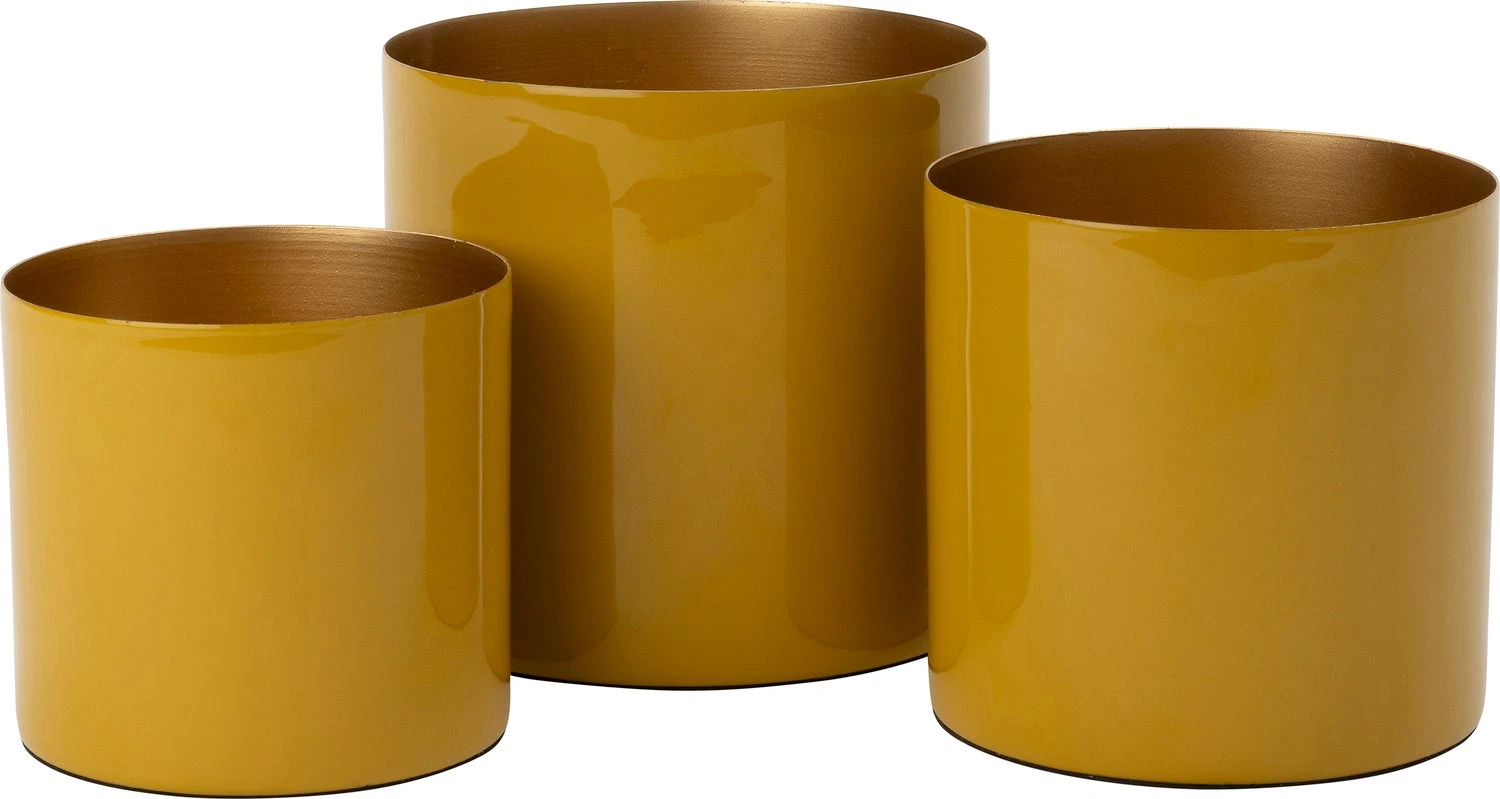 Intratuin Bloempot Marley Geel D 15 H 15 Cm 2 Intratuin Bloempot Marley Geel D 15 H 15 Cm - Afbeelding 2