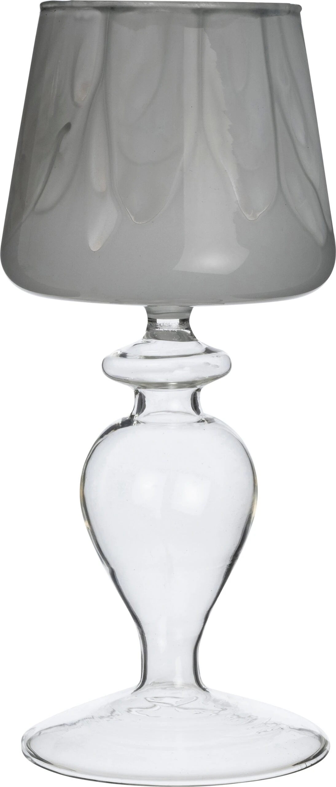 Intratuin Waxinelichthouder Lamba Grijs D 8 H 17,5 Cm 1 Intratuin Waxinelichthouder Lamba Grijs D 8 H 17,5 Cm