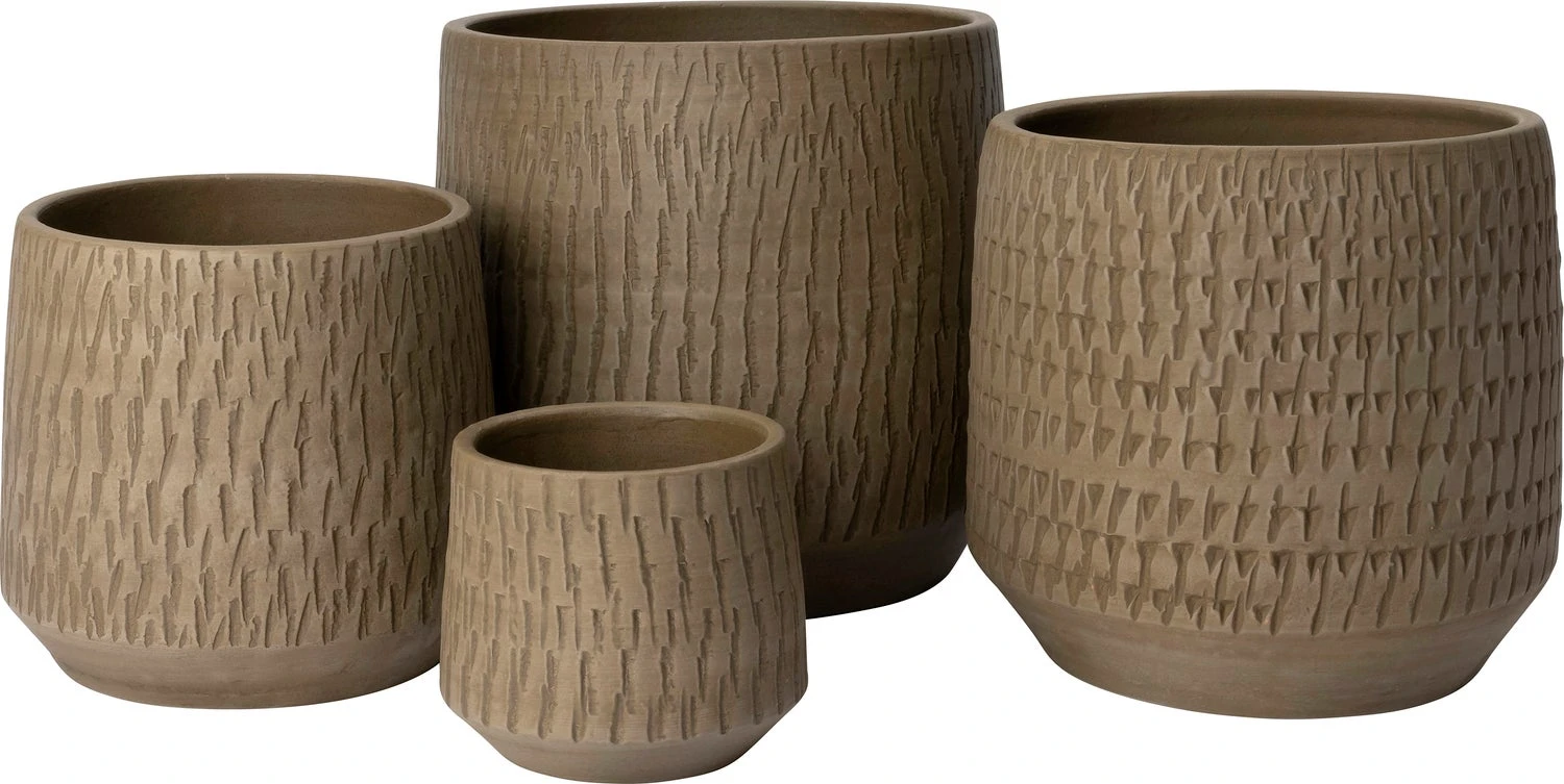 Intratuin Bloempot Niamh Bruin D 14 H 12 Cm 2 Intratuin Bloempot Niamh Bruin D 14 H 12 Cm - Afbeelding 2