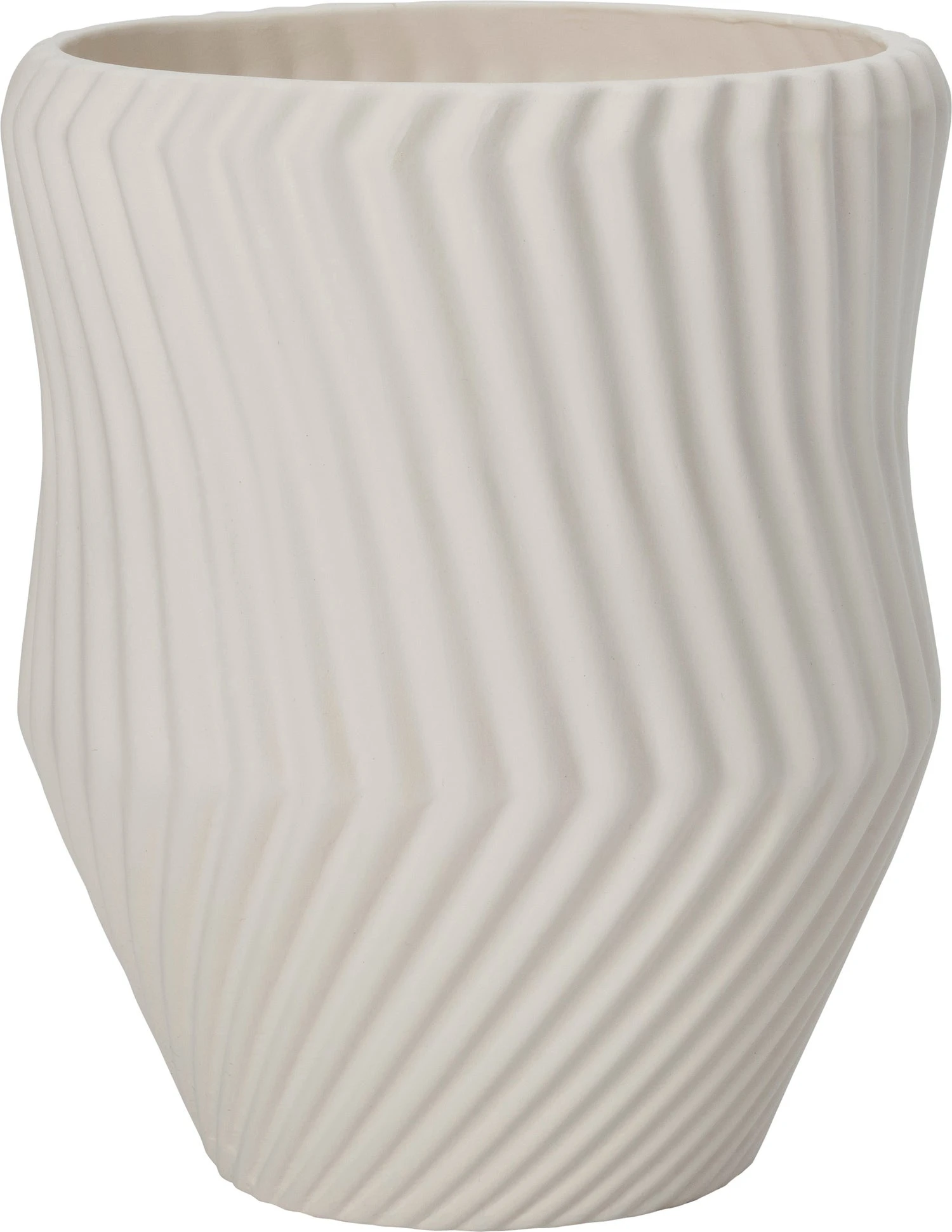 Intratuin Bloempot Nivem Wit D 16 H 20 Cm 1 Intratuin Bloempot Nivem Wit D 16 H 20 Cm