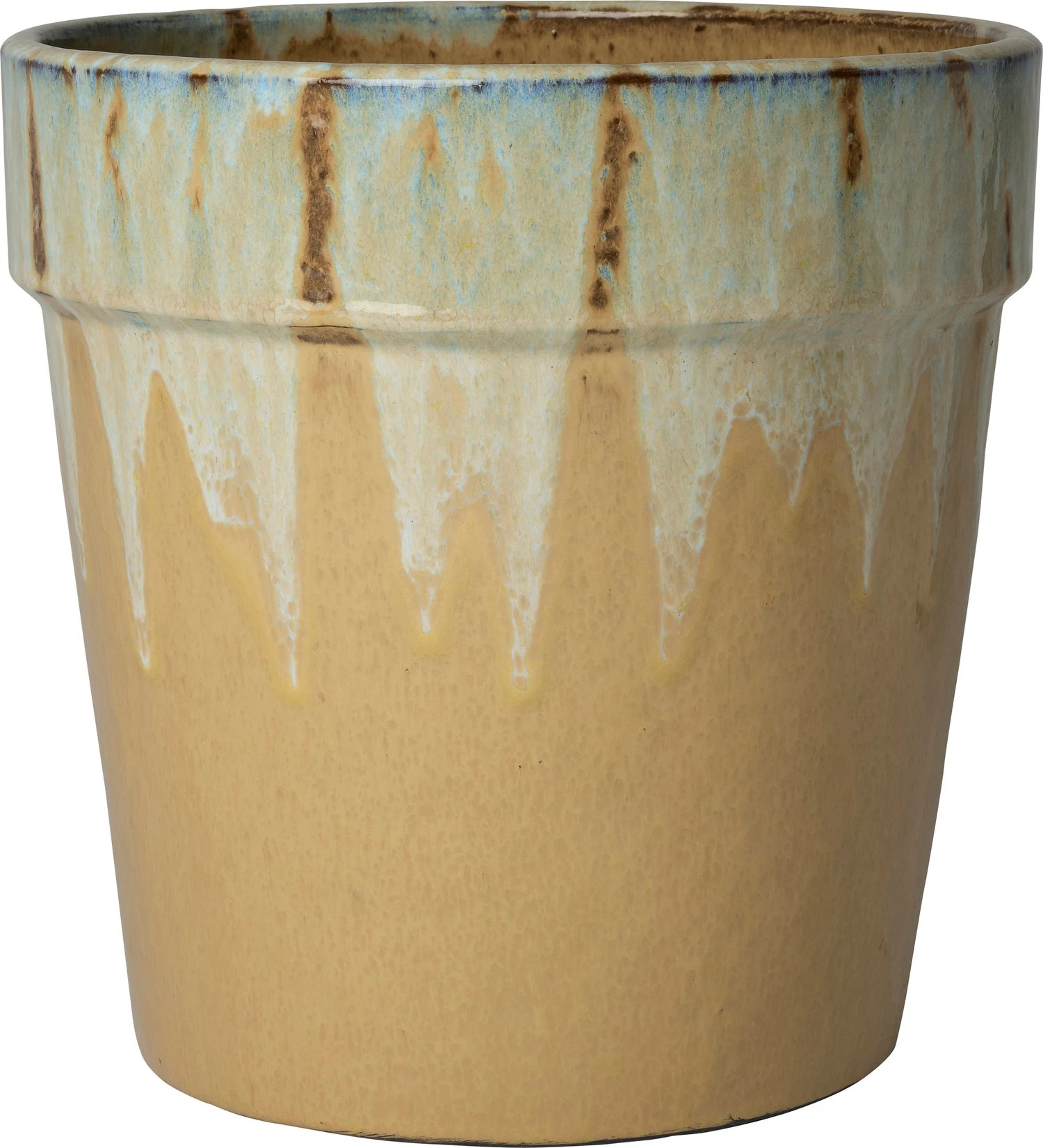 Intratuin Bloempot Novi Beige / Crème D 34 H 32 Cm 1 Intratuin Bloempot Novi Beige / Crème D 34 H 32 Cm