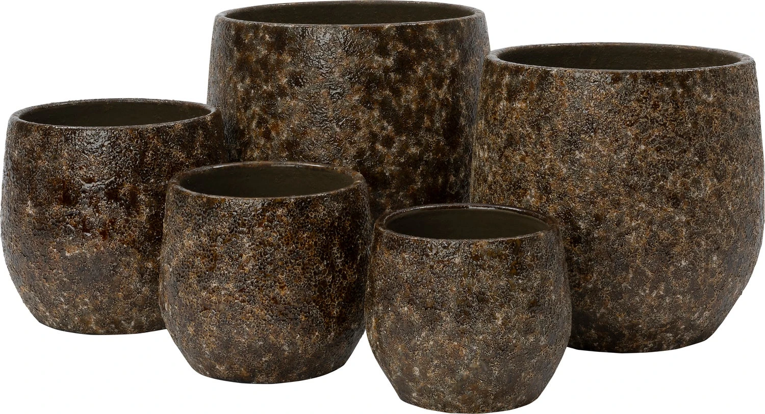 Intratuin Bloempot Roas Bruin D 29 H 27 Cm 2 Intratuin Bloempot Roas Bruin D 29 H 27 Cm - Afbeelding 2