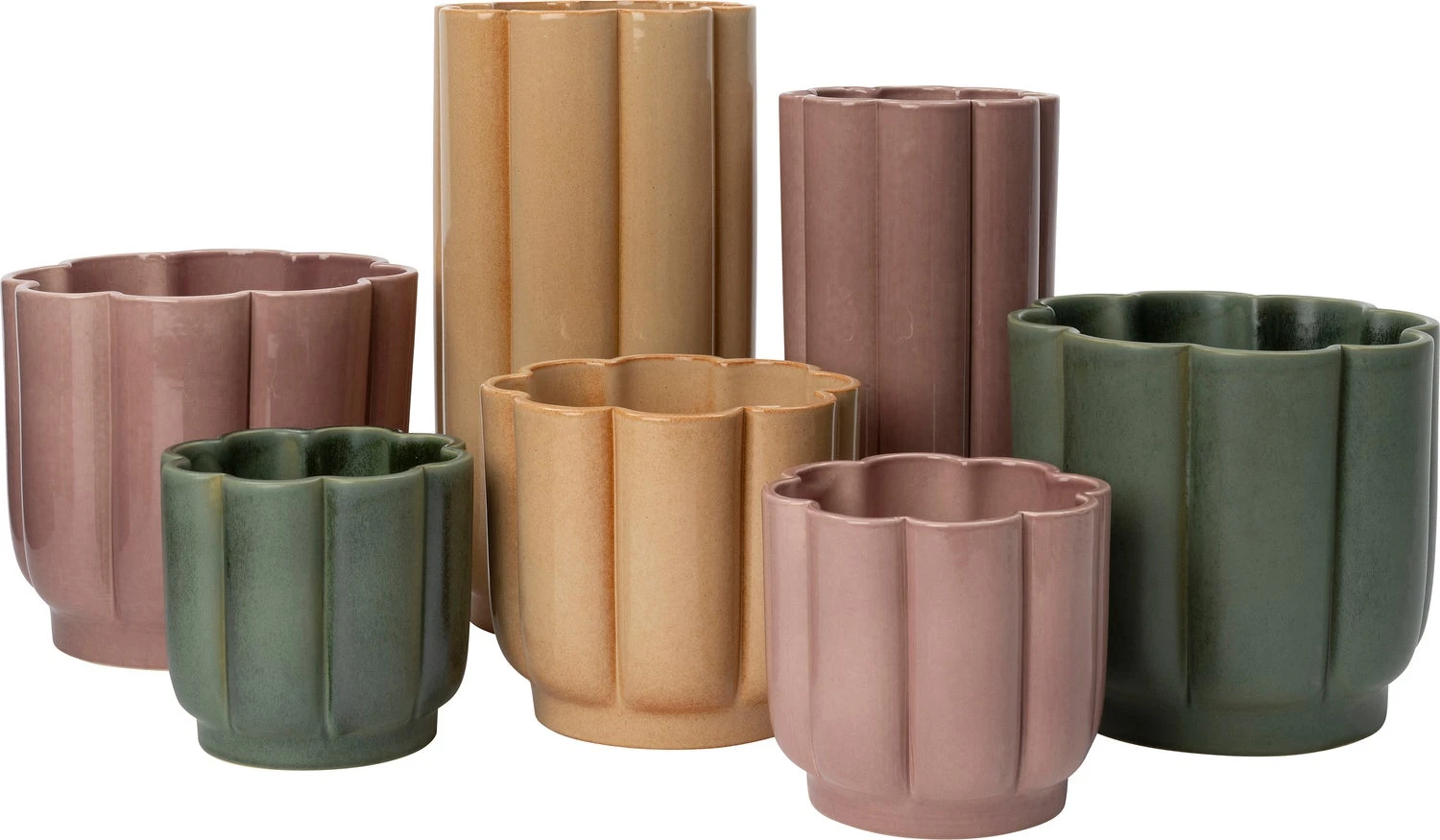 Intratuin Bloempot Sterre Groen D 19 H 16 Cm 4 Intratuin Bloempot Sterre Groen D 19 H 16 Cm - Afbeelding 4