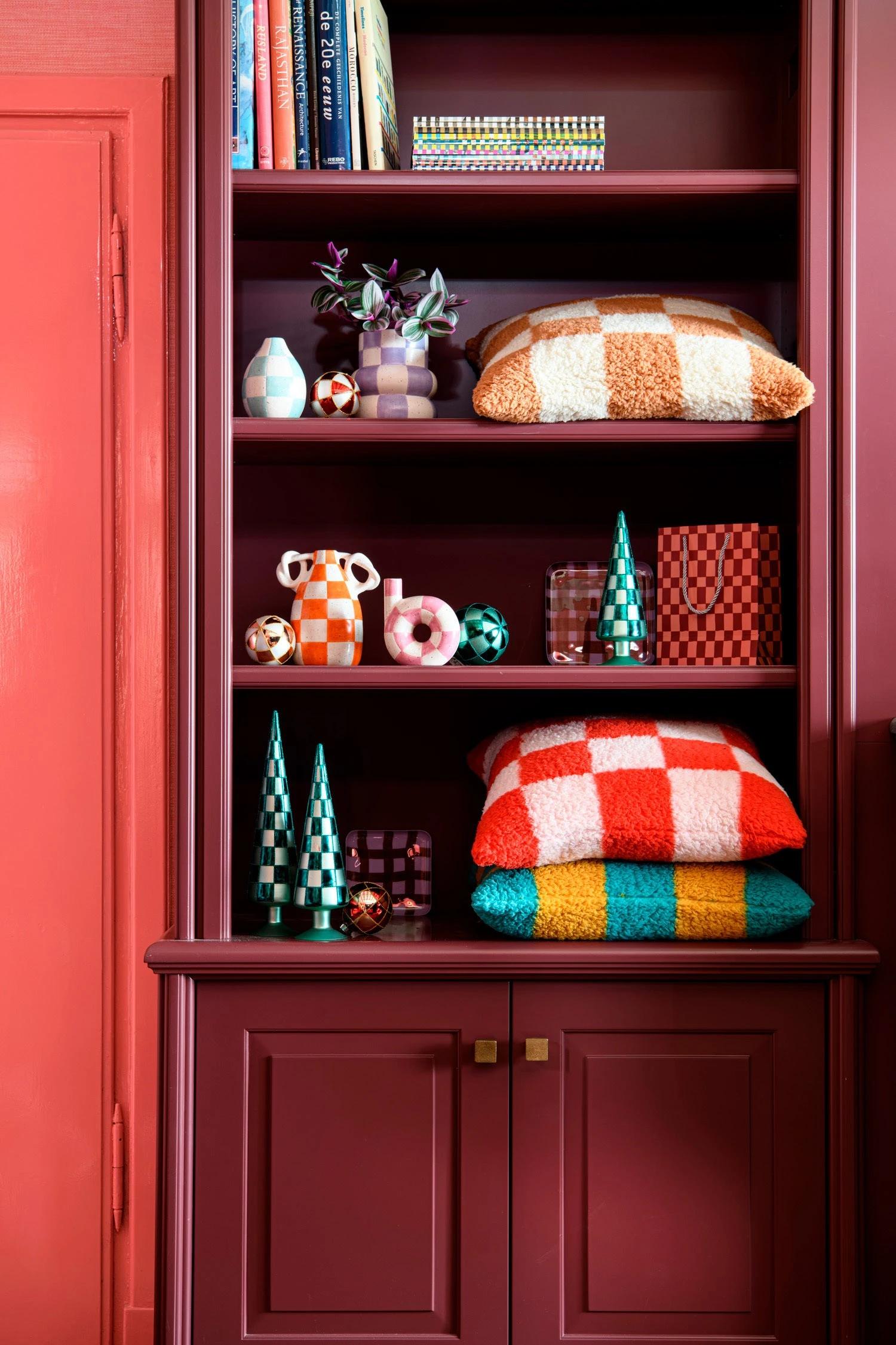 Intratuin Sierkussen Steel Bruin / Wit / Grijs 45 X 45 Cm 4 Intratuin Sierkussen Steel Bruin / Wit / Grijs 45 X 45 Cm - Afbeelding 4