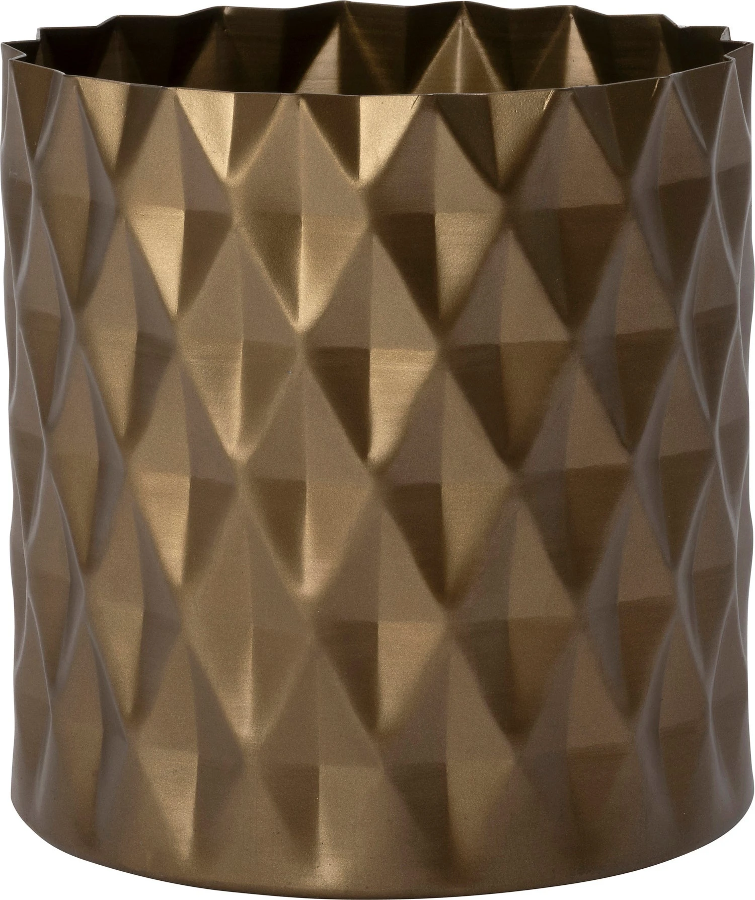 Intratuin Bloempot Maxime Messing D 22 H 22 Cm 1 Intratuin Bloempot Maxime Messing D 22 H 22 Cm