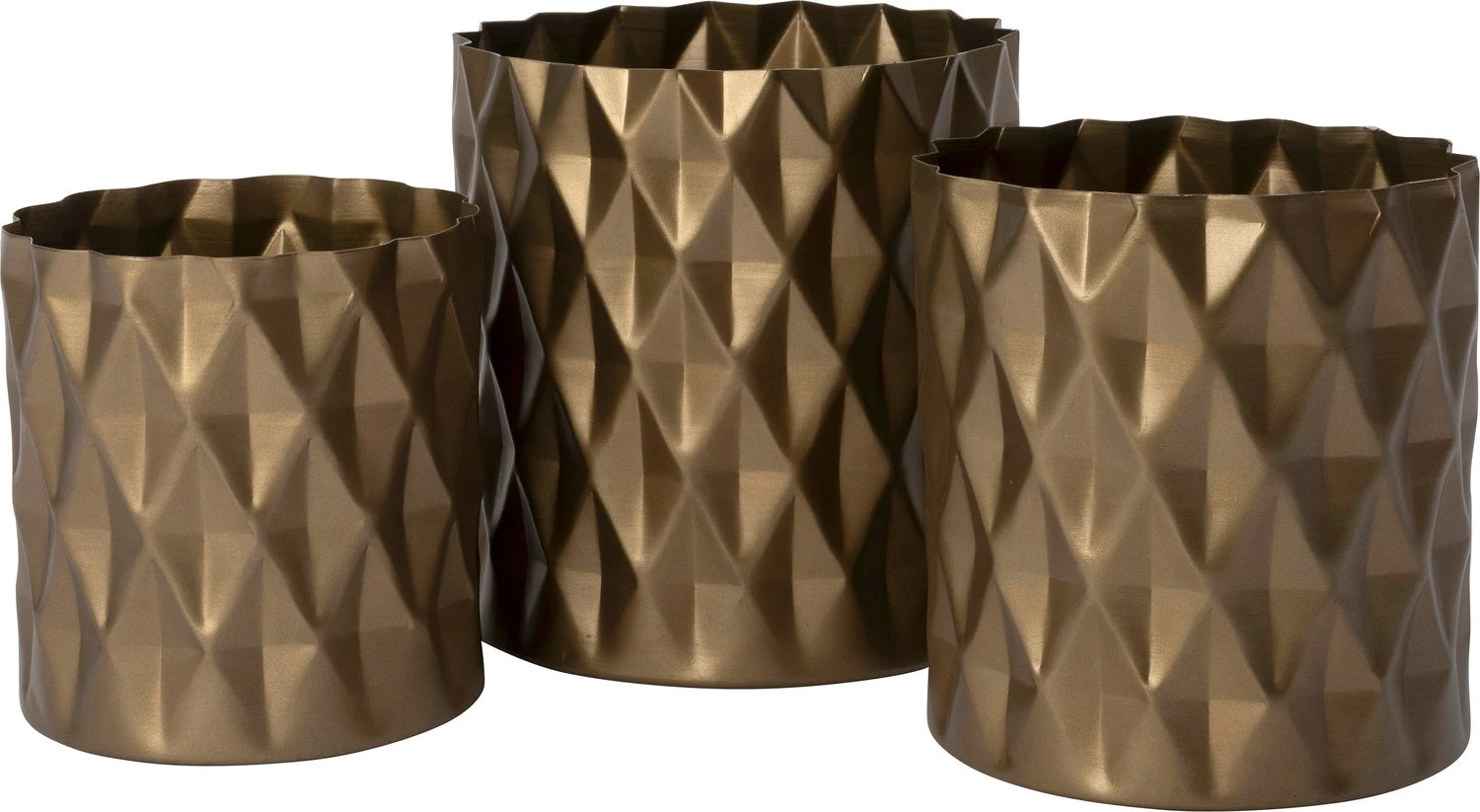 Intratuin Bloempot Maxime Messing D 22 H 22 Cm 2 Intratuin Bloempot Maxime Messing D 22 H 22 Cm - Afbeelding 2