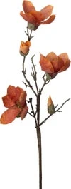 Intratuin Kunstbloem Magnolia Oranje 84 Cm 1 Intratuin Kunstbloem Magnolia Oranje 84 Cm