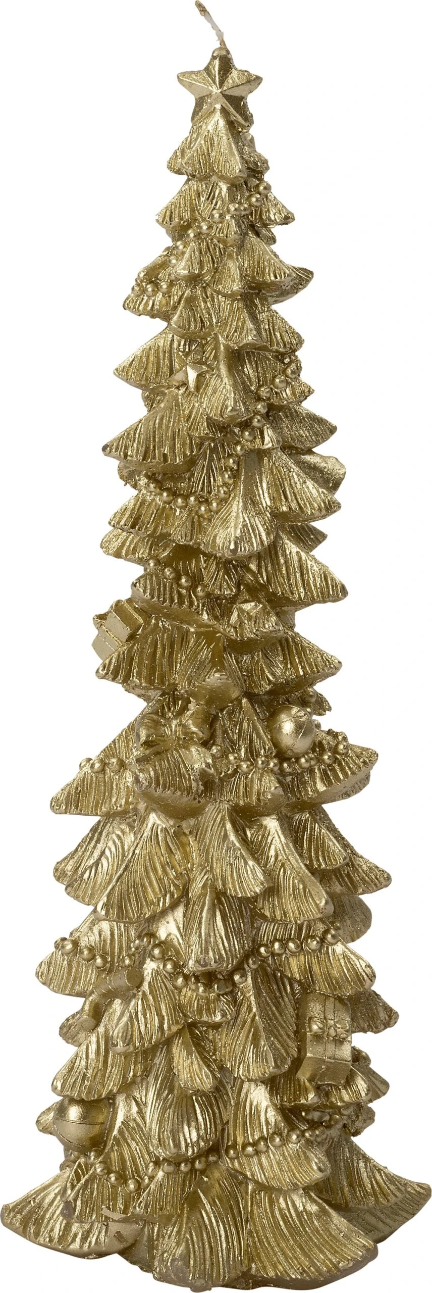 Intratuin Stompkaars Kerstboom Goud 12 Uur D 12,5 H 30,5 Cm 1 Intratuin Stompkaars Kerstboom Goud 12 Uur D 12,5 H 30,5 Cm