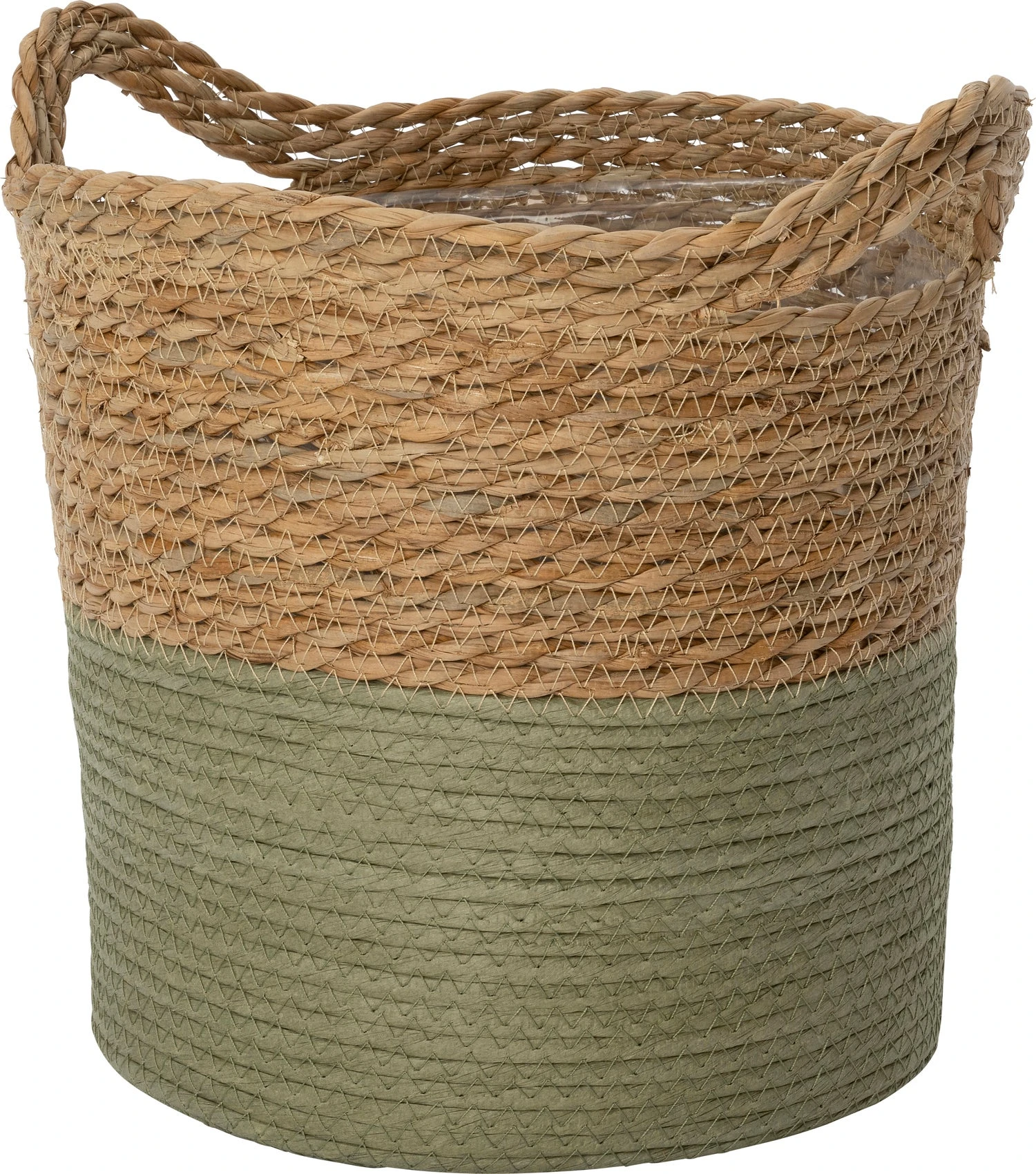 Intratuin Plantenmand Rocky Naturel / Groen D 24 H 23 Cm 1 Intratuin Plantenmand Rocky Naturel / Groen D 24 H 23 Cm