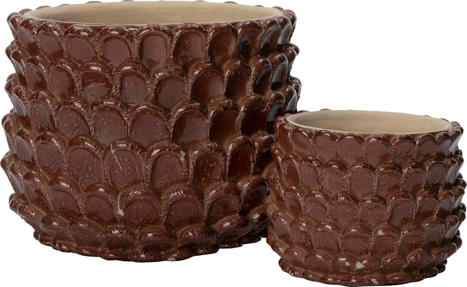 Intratuin Bloempot Selby Bruin D 13 H 10 Cm 2 Intratuin Bloempot Selby Bruin D 13 H 10 Cm - Afbeelding 2