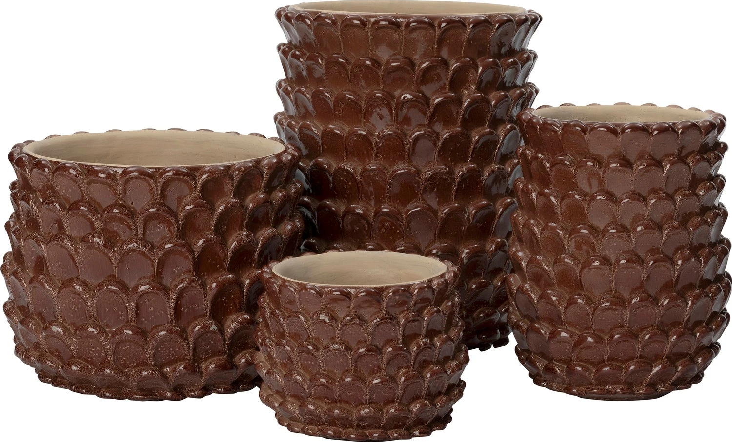 Intratuin Bloempot Selby Bruin D 20 H 16 Cm 3 Intratuin Bloempot Selby Bruin D 20 H 16 Cm - Afbeelding 3