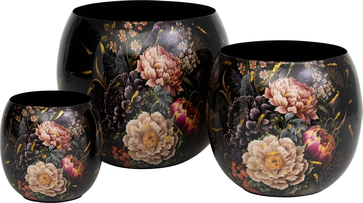 Intratuin Bloempot Nolan Zwart / Roze D 35 H 29,5 Cm 2 Intratuin Bloempot Nolan Zwart / Roze D 35 H 29,5 Cm - Afbeelding 2