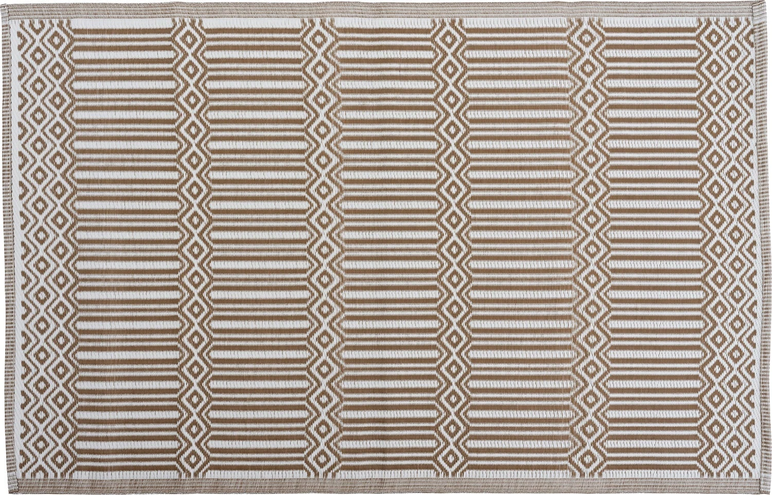 Intratuin Buitenkleed Liva Beige / Wit 120 X 180 Cm 2 Intratuin Buitenkleed Liva Beige / Wit 120 X 180 Cm - Afbeelding 2