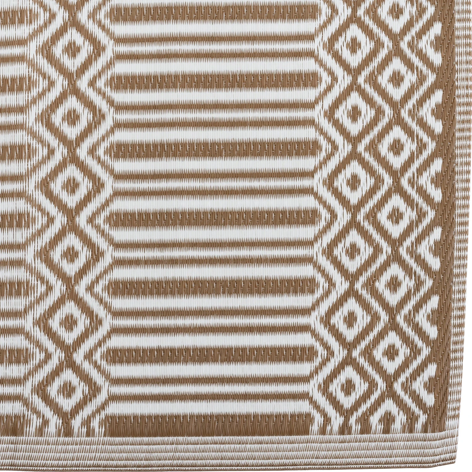 Intratuin Buitenkleed Liva Beige / Wit 150 X 210 Cm 3 Intratuin Buitenkleed Liva Beige / Wit 150 X 210 Cm - Afbeelding 3