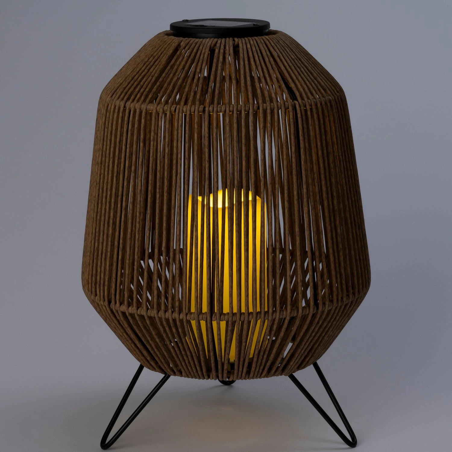 Intratuin Solar Staande Buitenlamp Burgos Bruin D 26 H 37 Cm 2 Intratuin Solar Staande Buitenlamp Burgos Bruin D 26 H 37 Cm - Afbeelding 2