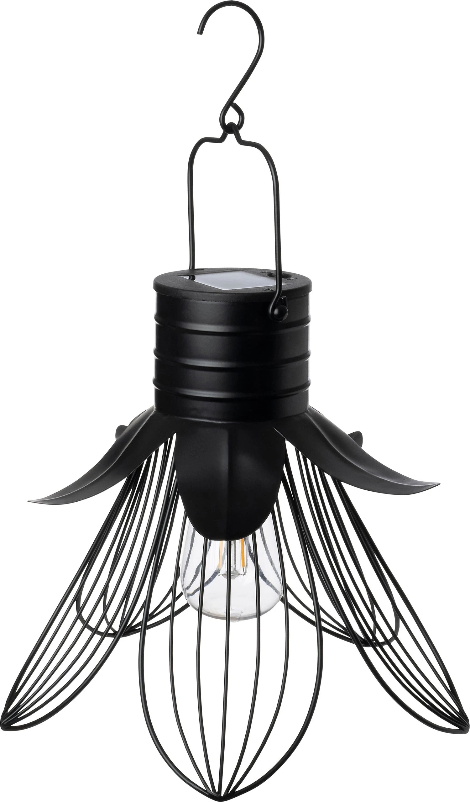 Intratuin Solar Hanglamp Luxor Zwart D 28 H 25 Cm 1 Intratuin Solar Hanglamp Luxor Zwart D 28 H 25 Cm