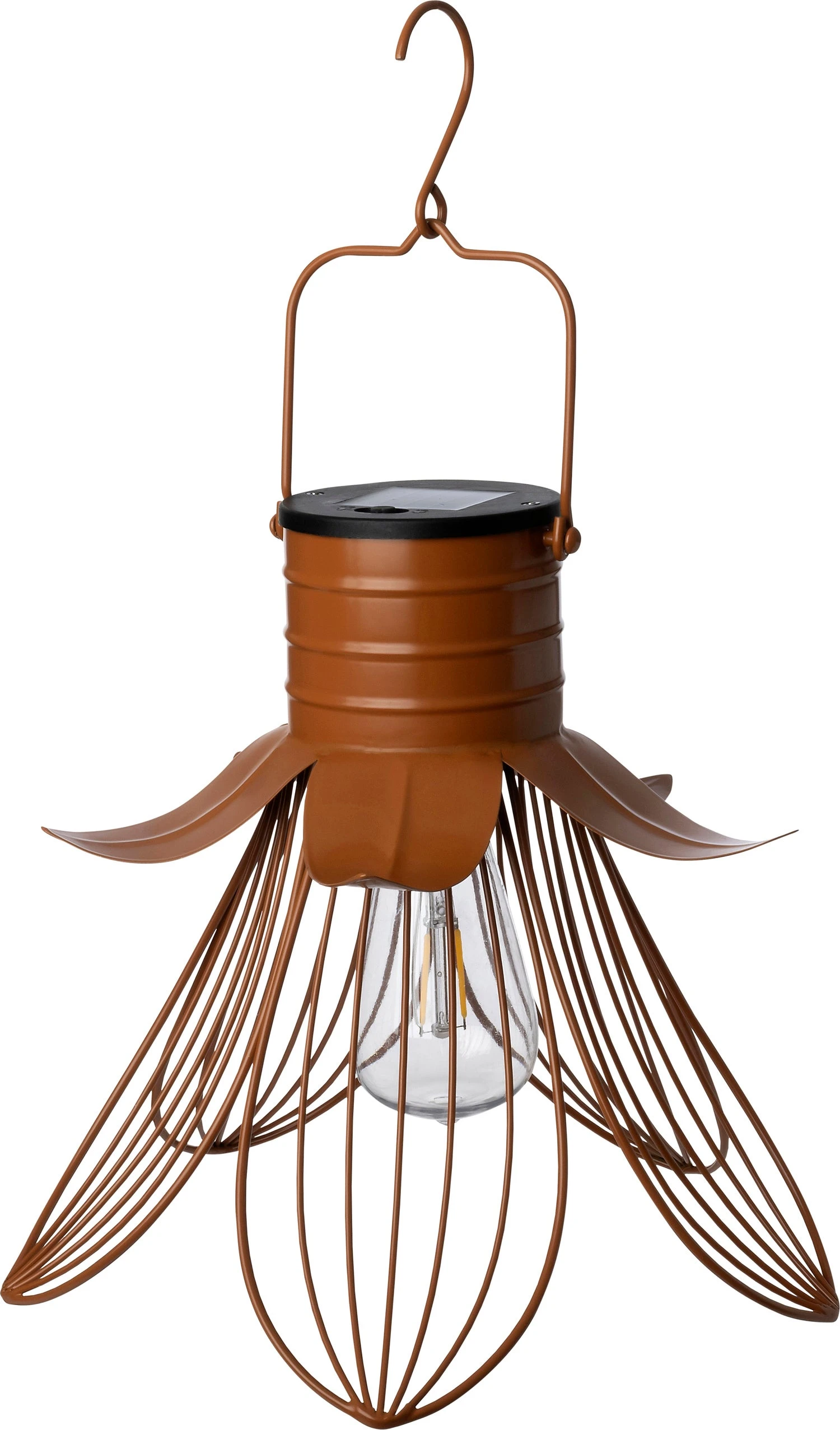 Intratuin Solar Hanglamp Luxor Bruin D 28 H 25 Cm 1 Intratuin Solar Hanglamp Luxor Bruin D 28 H 25 Cm