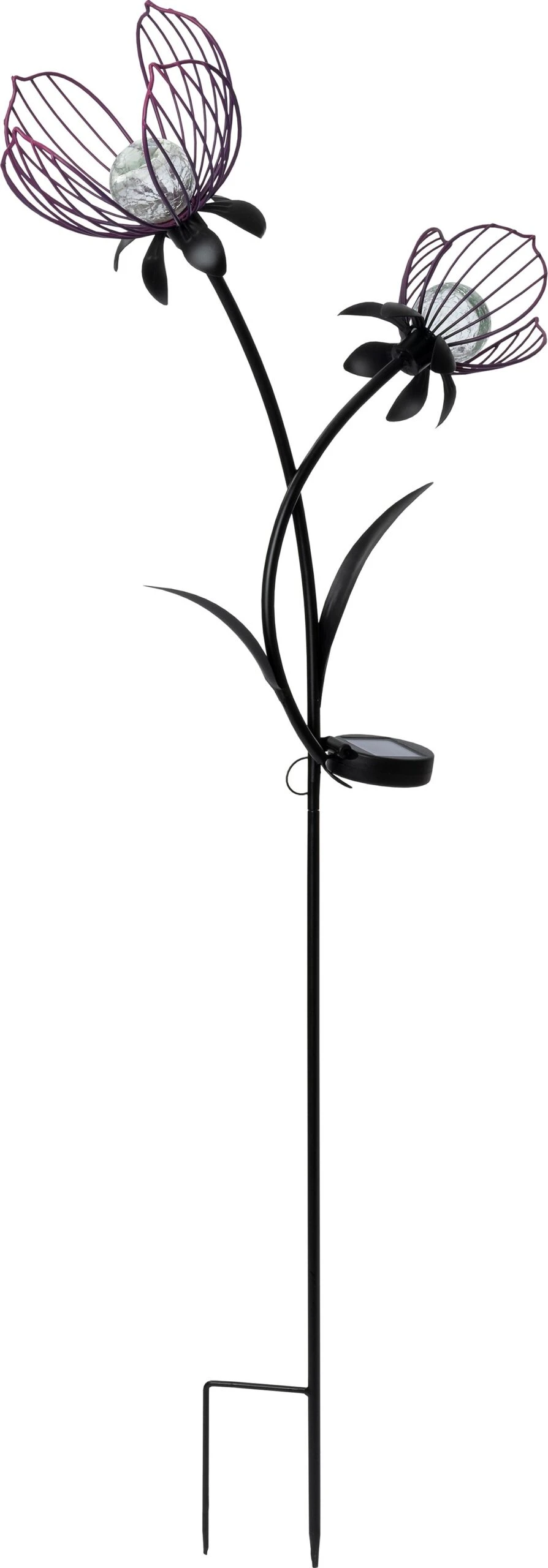 Intratuin Solar Tuinsteker Bloem Paars 48 X 16,5 X 120,5 Cm 1 Intratuin Solar Tuinsteker Bloem Paars 48 X 16,5 X 120,5 Cm