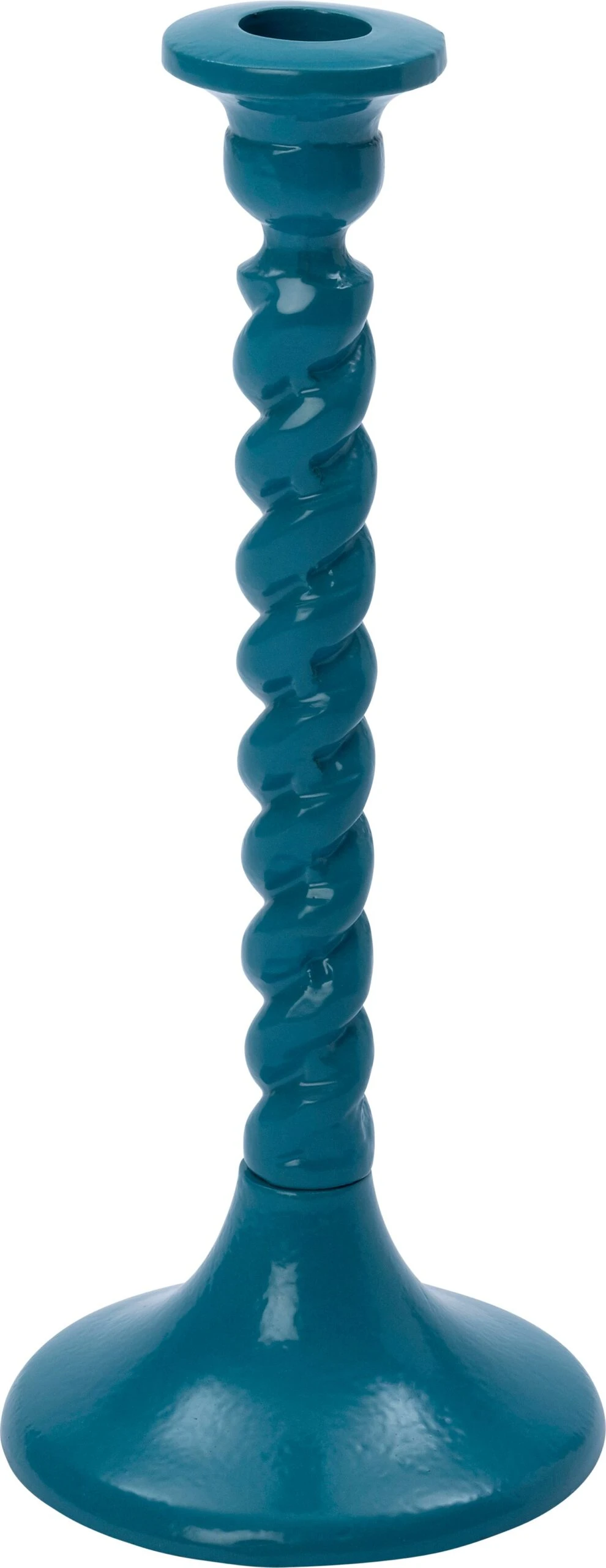 Intratuin Kandelaar Ray Blauw D 10,5 H 25,5 Cm 1 Intratuin Kandelaar Ray Blauw D 10,5 H 25,5 Cm